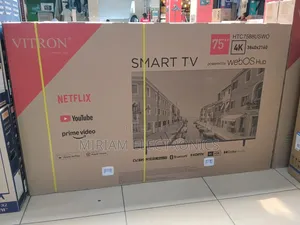 Vitron 4K 75" webOS Smart Android TV of High Quality