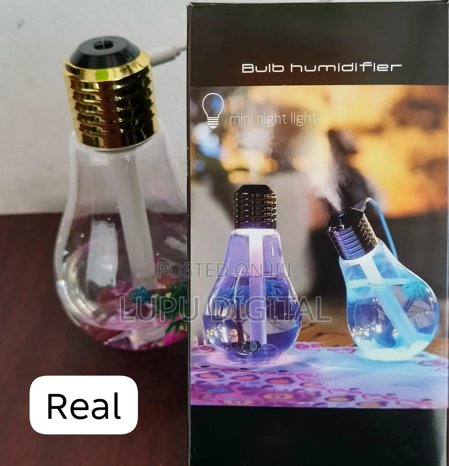 Colour Crystals Decor Bulb Humidifier