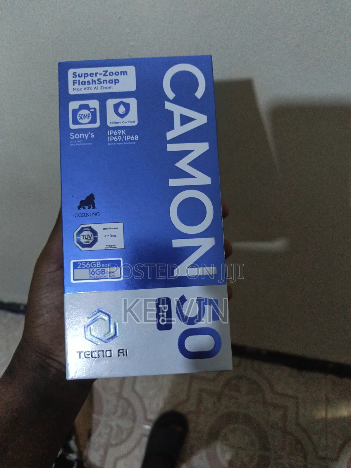 Tecno Camon 50 Pro 256 GB Gray