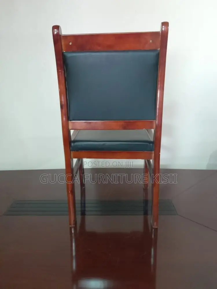 Classy Solid Wood Conference Chair
