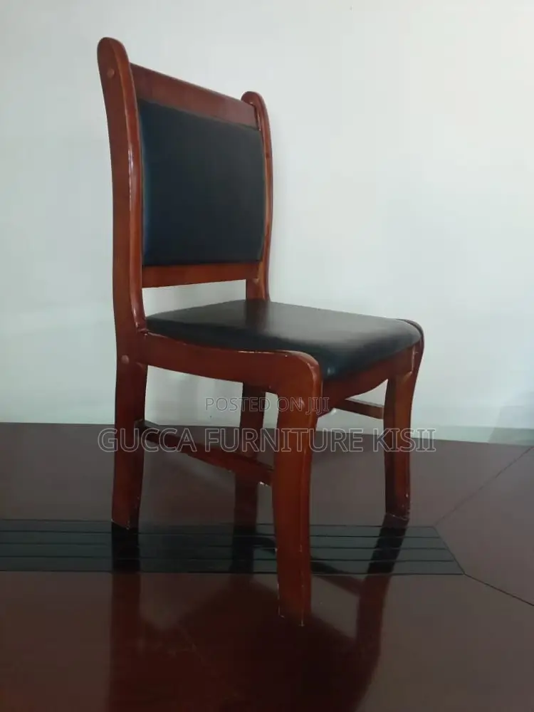 Classy Solid Wood Conference Chair