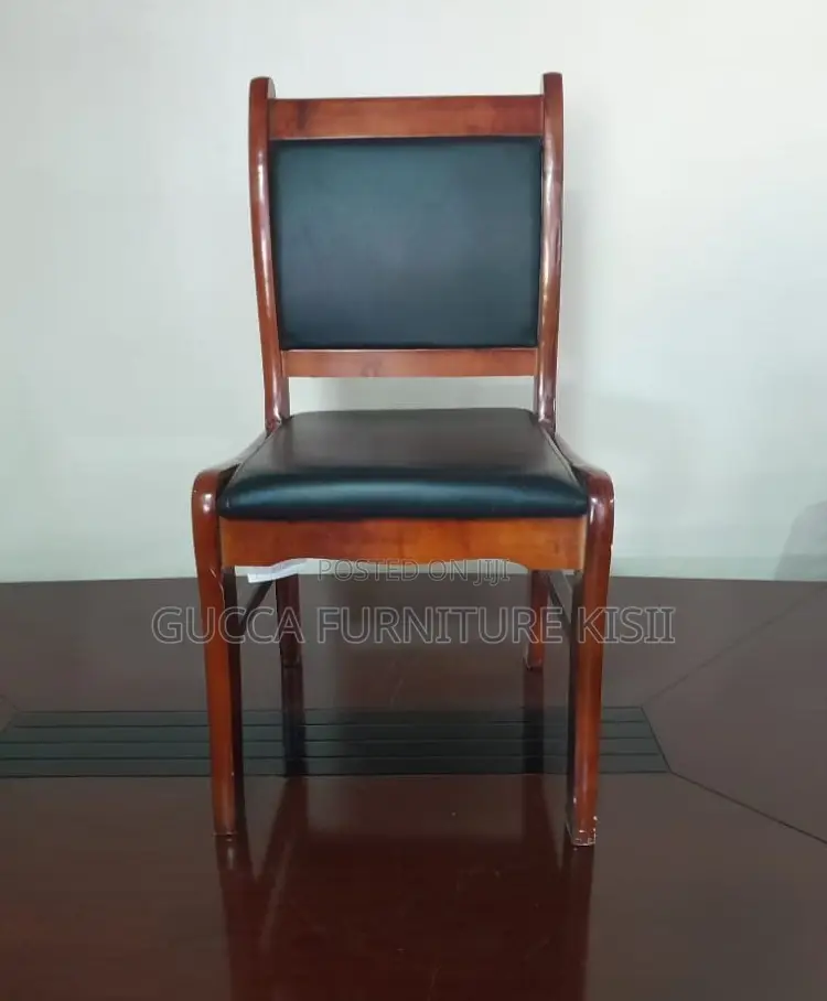 Classy Solid Wood Conference Chair