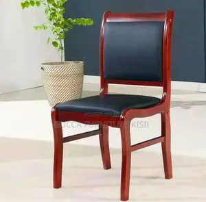 Classy Solid Wood Conference Chair
