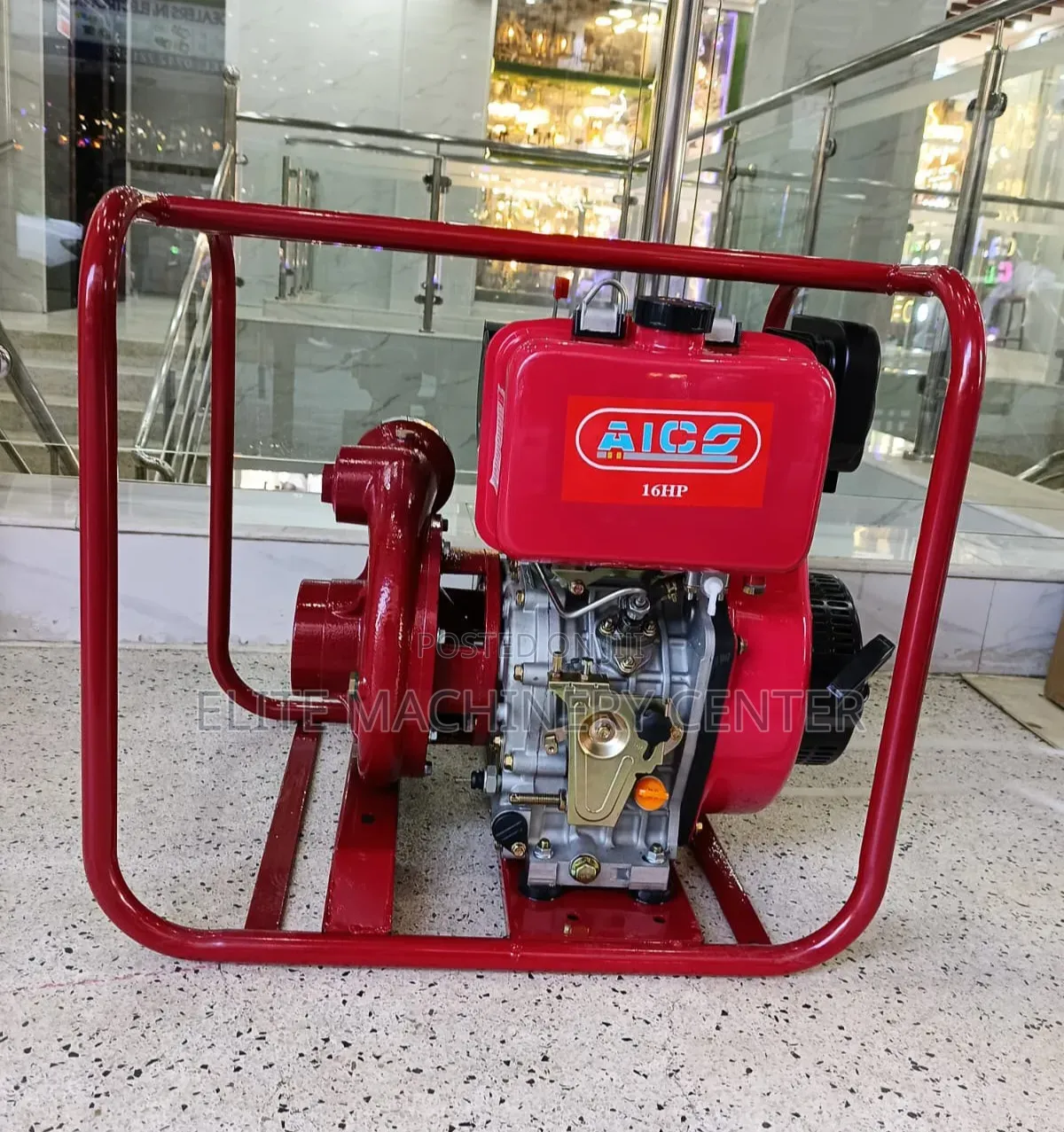 Aico 16HP 3-Inch High-Pressure Diesel Water Pump,
