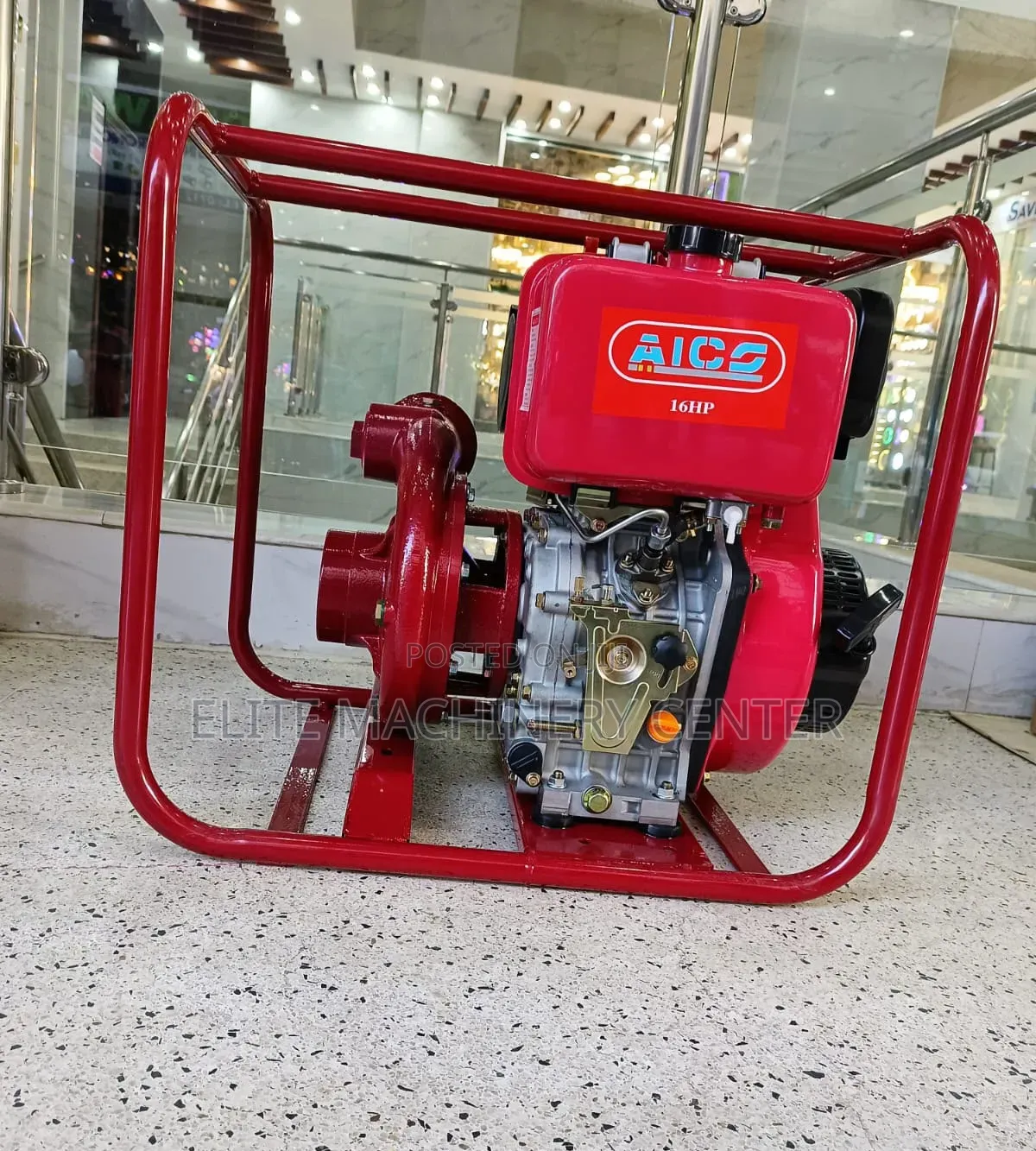 Aico 16HP 3-Inch High-Pressure Diesel Water Pump,