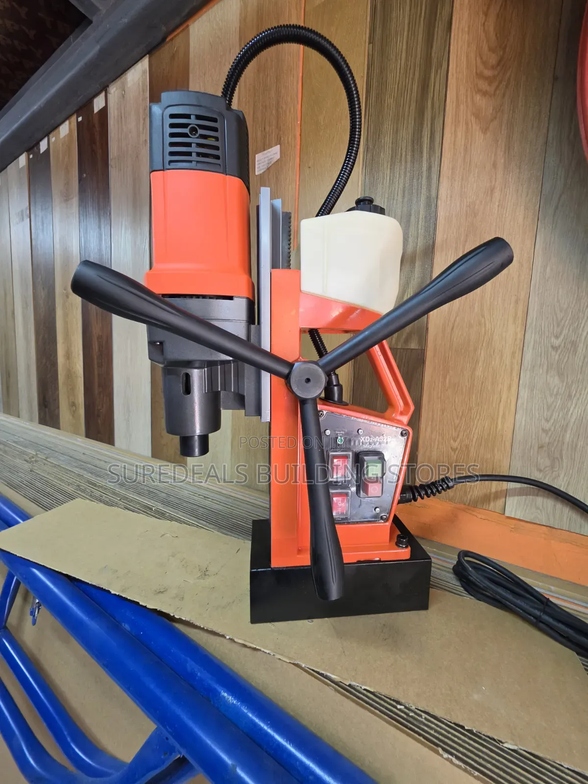 Heavy-Duty Industrial Magnetic Drill Machine - 1800 Watts