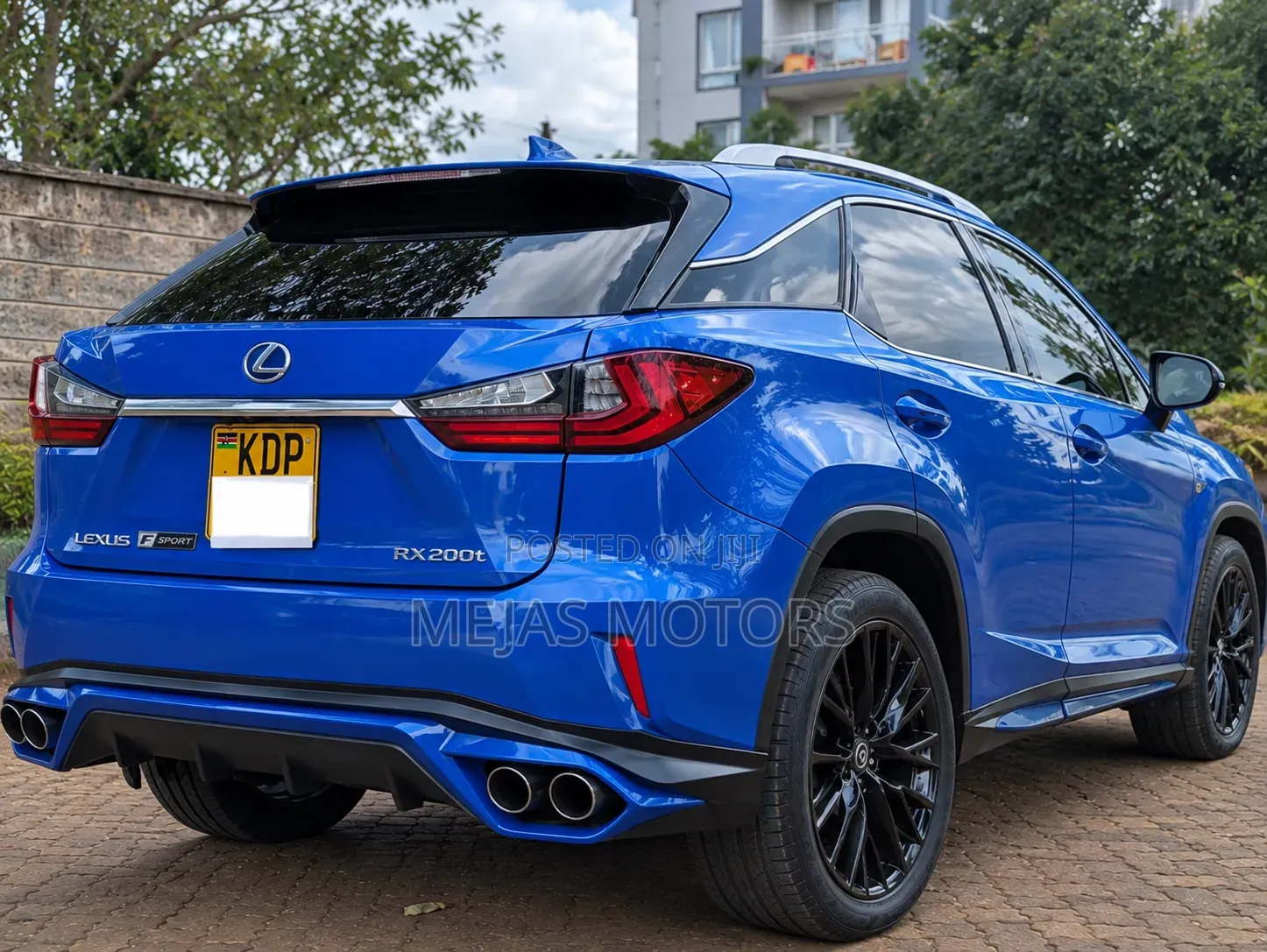 Lexus RX 2017 Blue