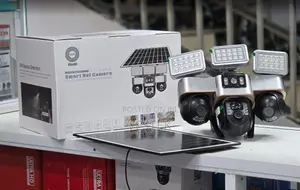 VTS30 4G Solar Powered Security Camer Triple Lens 360°PTZ Outdoor CCTV