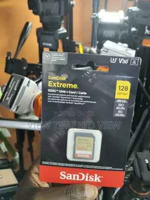 SanDisk Extreme 128GB SDXC UHS-I Card – 180mb/S