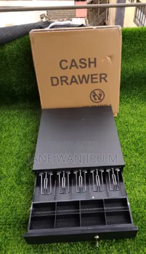 5 Slot Cash Drawer Box – Heavy Duty POS Cash Box