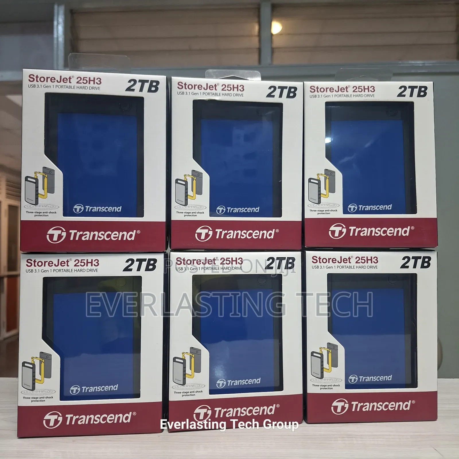 Transcend External HDD 2tb Iron Grey