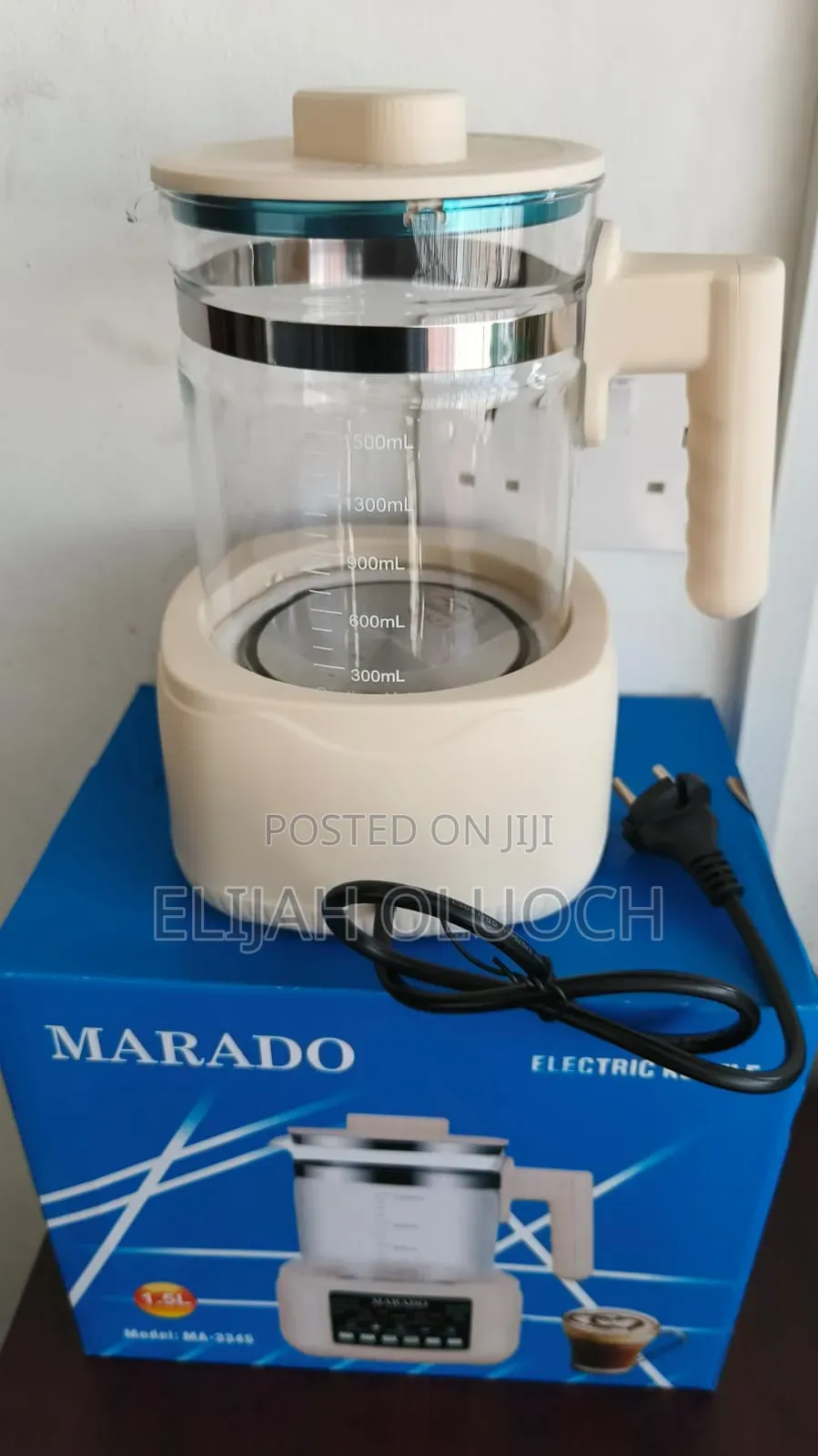 Marado 1.5L 600W Heater Kettle Now Available
