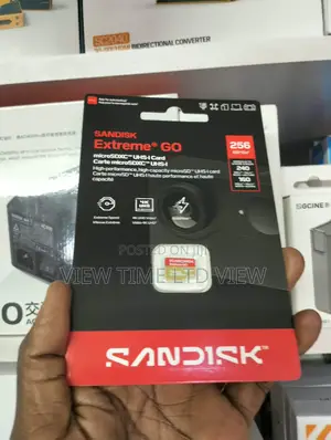 SanDisk Extreme GO 256GB microSDXC UHS-I Card – 240mb/S