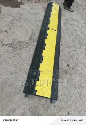 2 Channel Trafficable Cable Protector Ramp