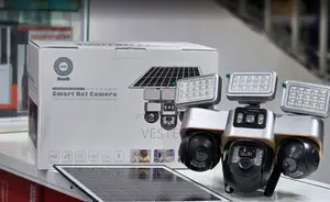 VTS30 3lens 4G Solar Security Camera Full Color Night Vision PTZ