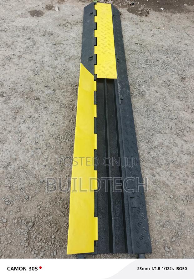 Heavy Duty Cable Ramp | 2 Channel Wire Protector - main view