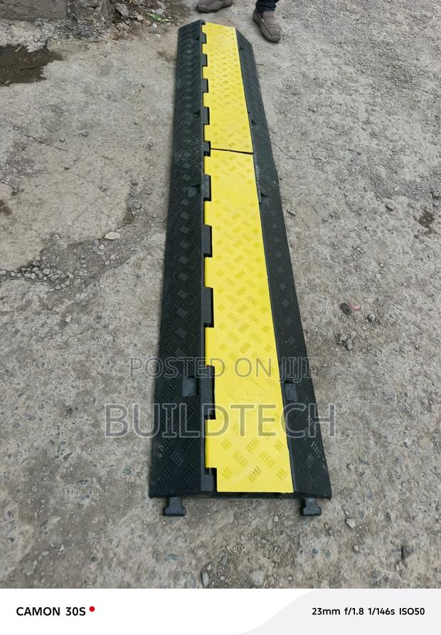 Heavy Duty Cable Ramp | 2 Channel Wire Protector - thumbnail 2