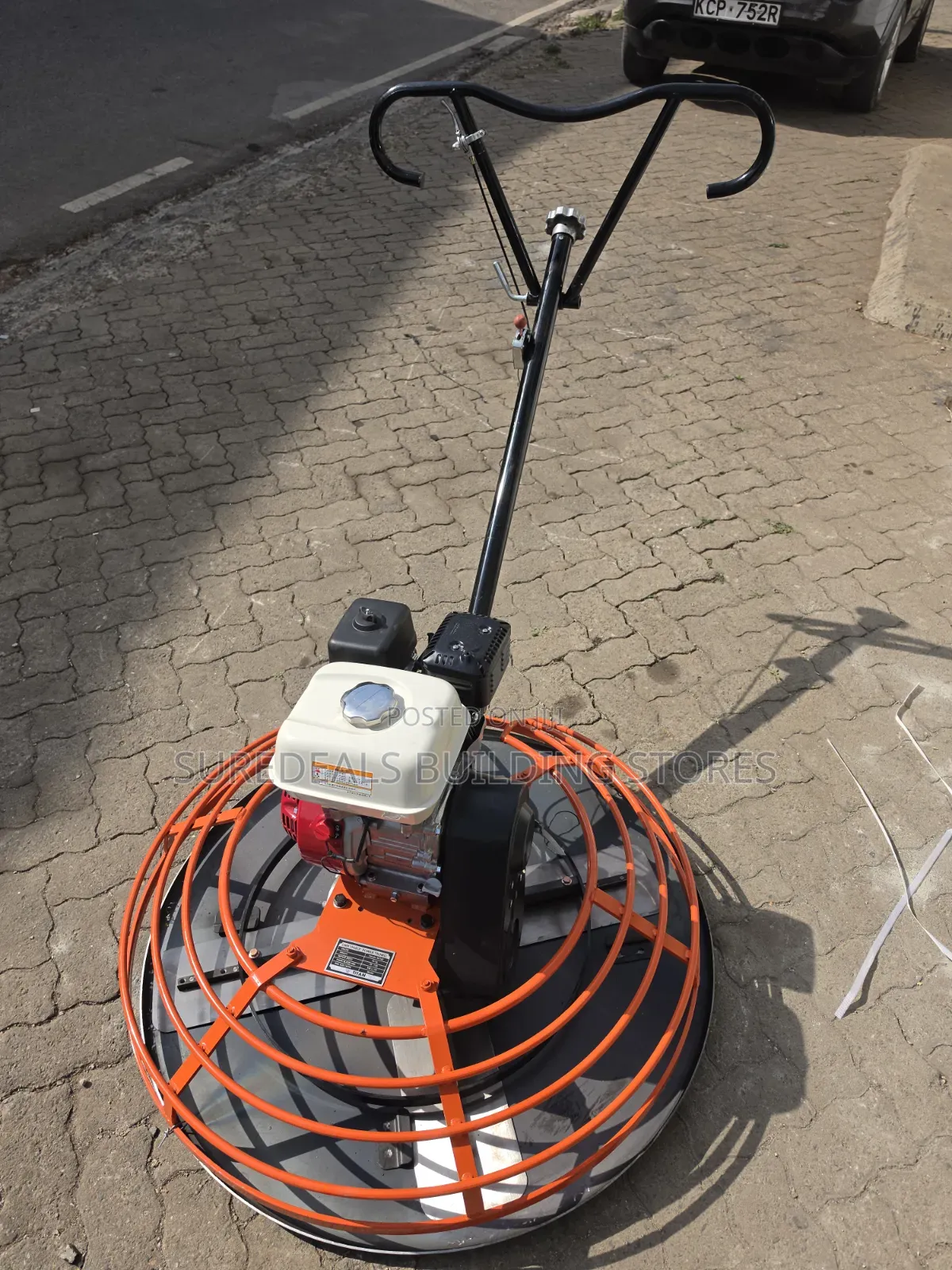 Walk-Behind Concrete Power Trowel or Concrete Helicopter
