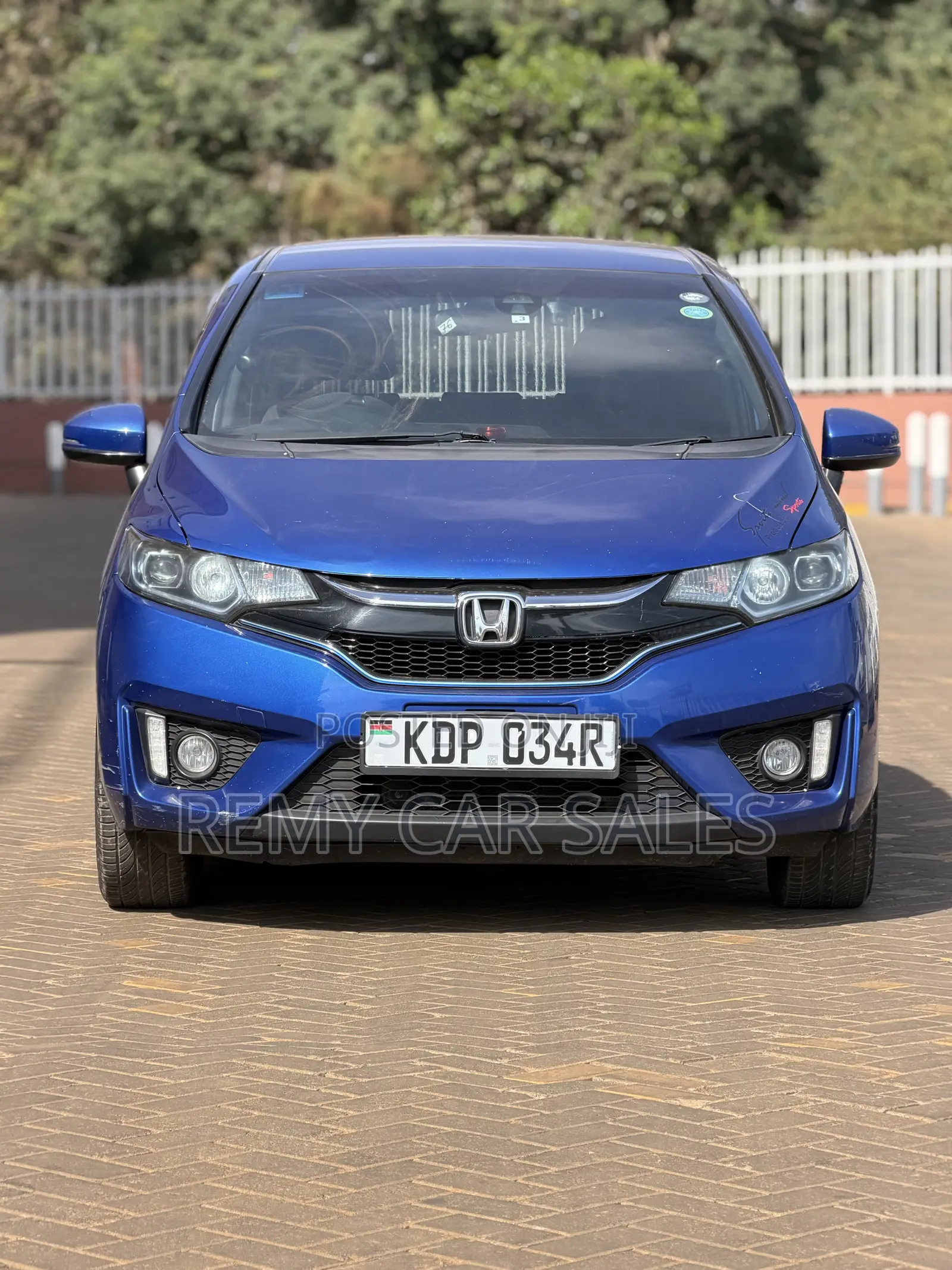 Honda Fit 2017 Blue