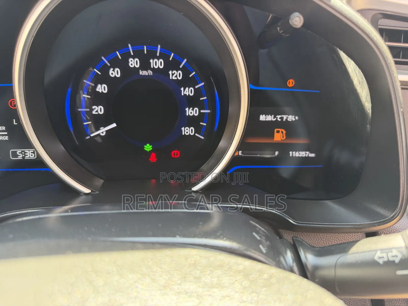 Honda Fit 2017 Blue