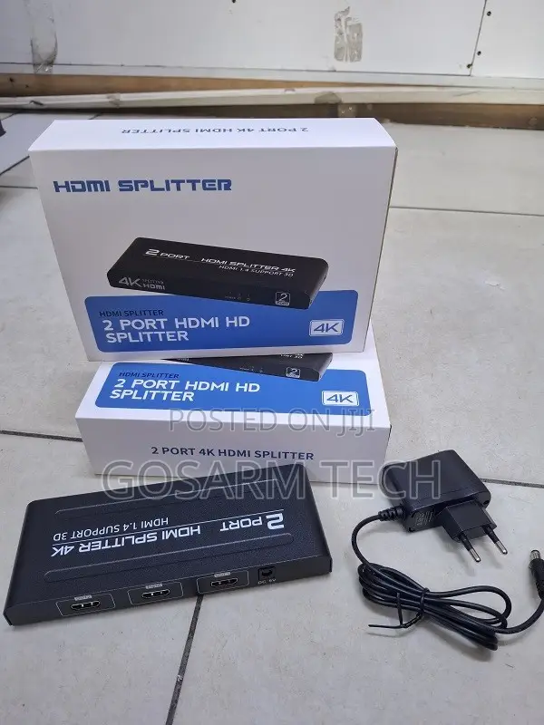 Premium HDMI 2 Port HDMI Splitter – Easy Signal Splitting