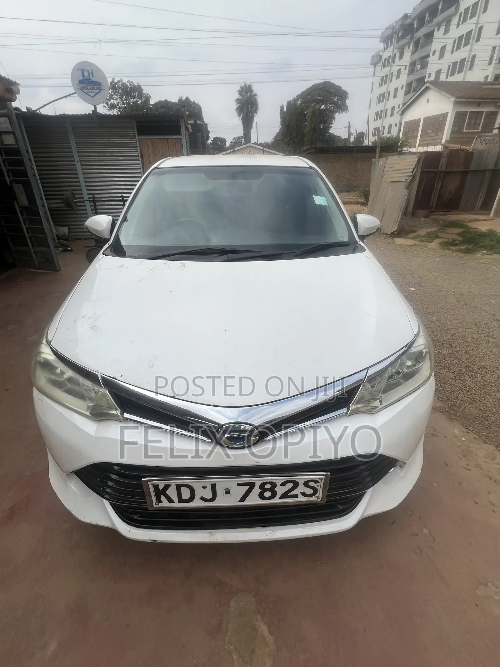 Toyota Axio 2016 White