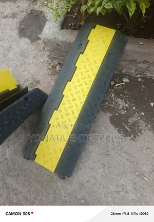 Commercial 2 Channel Rubber Cable Protector