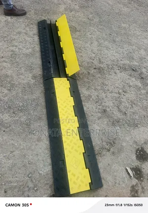 Commercial 2 Channel Rubber Cable Protector
