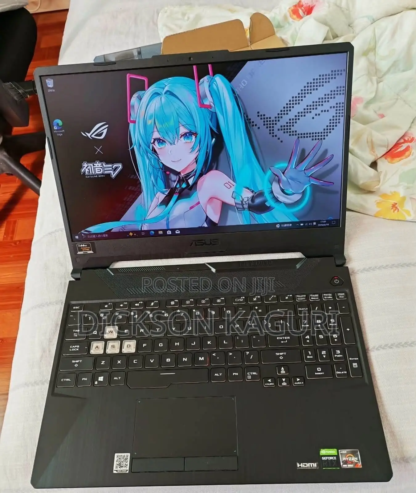 Laptop Asus TUF Gaming A15 16GB AMD Ryzen 9 SSD 512GB