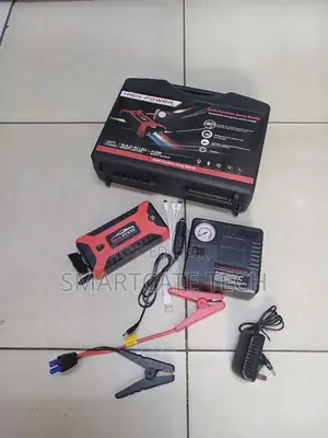 99800mAh Car Battery Jump Starter With LED Light & Inflator