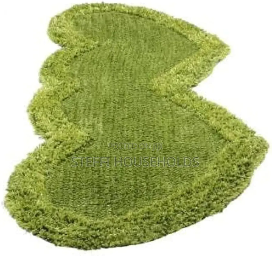Double Heart Shaped Bedside Mat