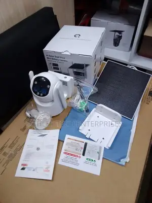 Next-Gen Ubox 6MP 4G Solar PTZ Surveillance Camera