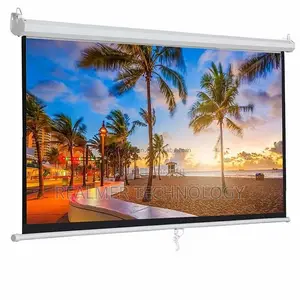 Manual Projector Screen 180 X 180 CMS