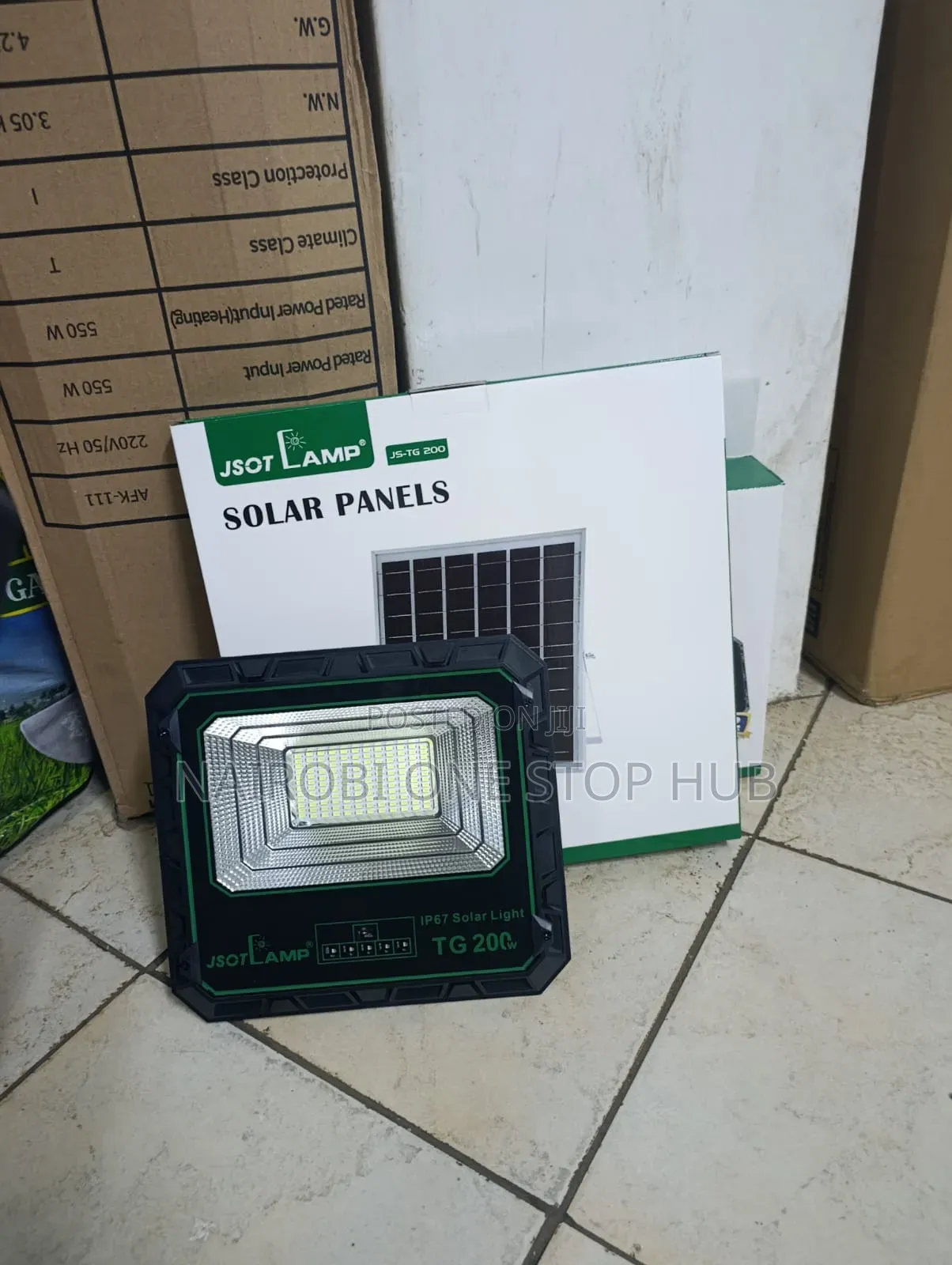 Jsot TG-200watts Solar Floodlight