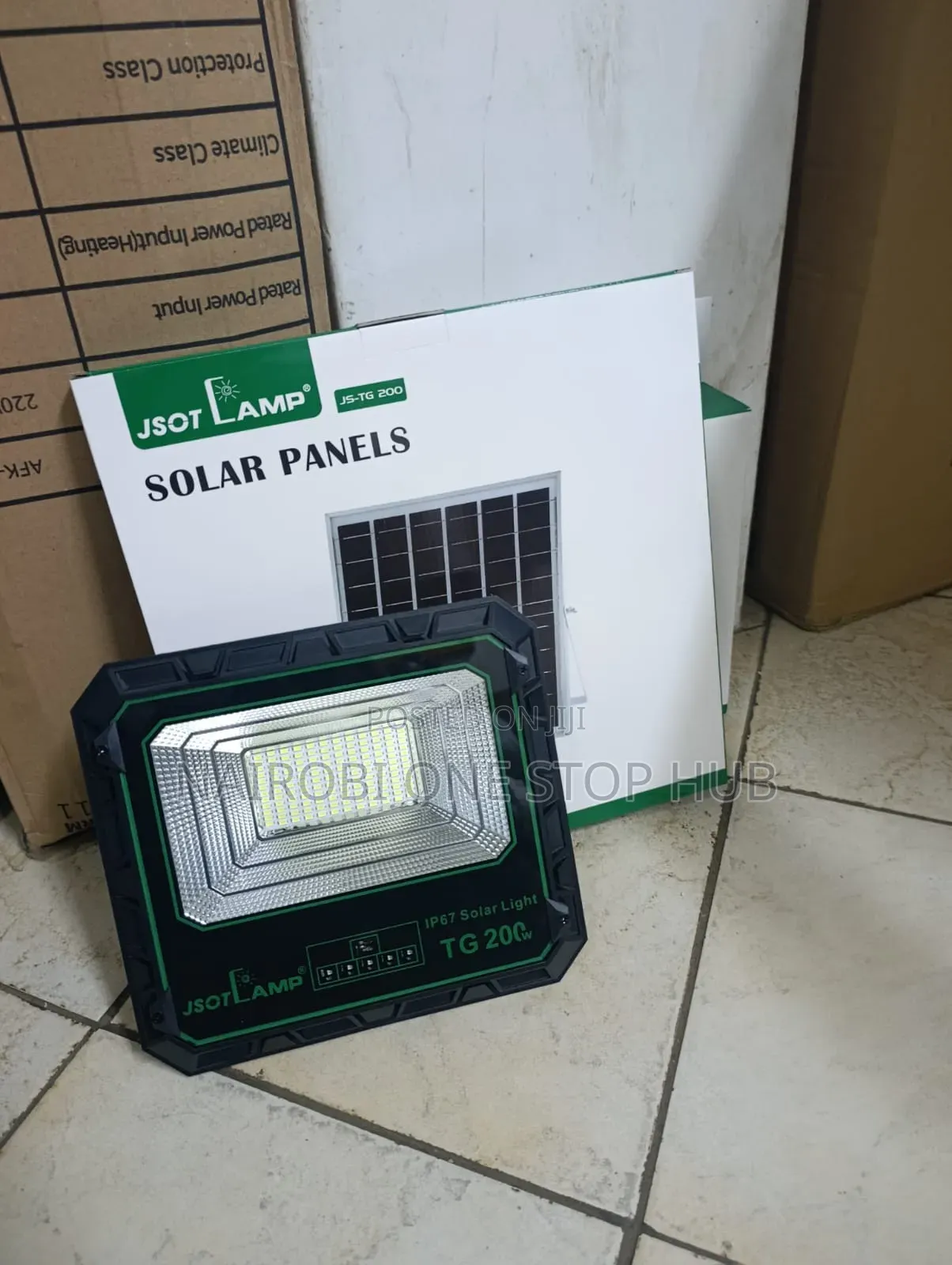 Jsot TG-200watts Solar Floodlight