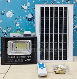 60 Watts Budget Solar Floodlight/60 Watts Floodlight With Panel