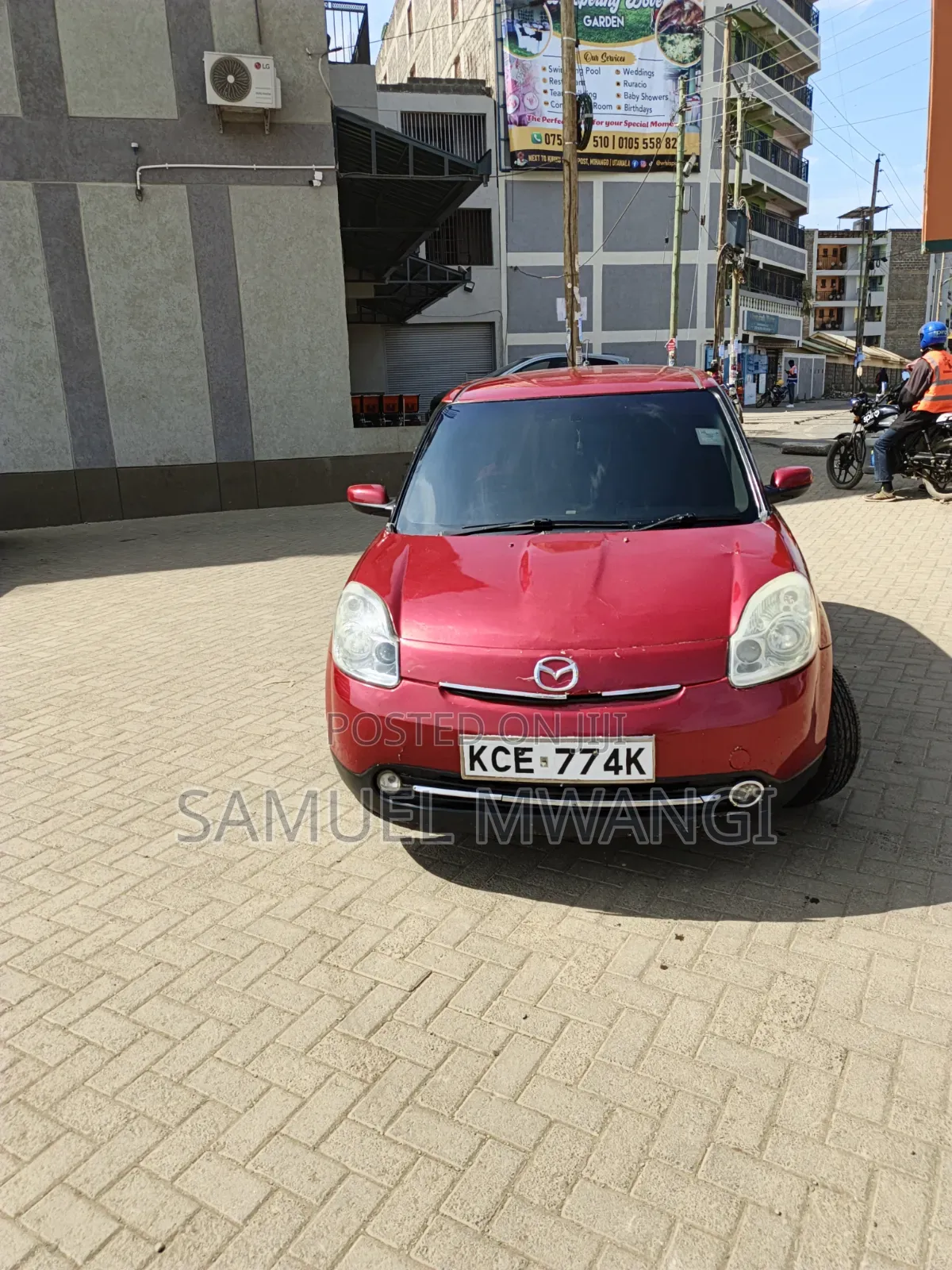 Mazda Verisa 2009 Maroon
