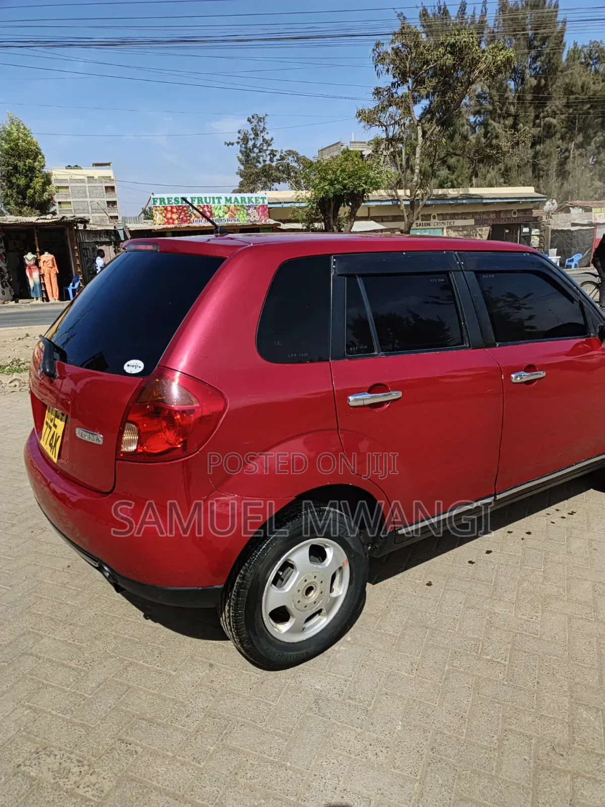 Mazda Verisa 2009 Maroon