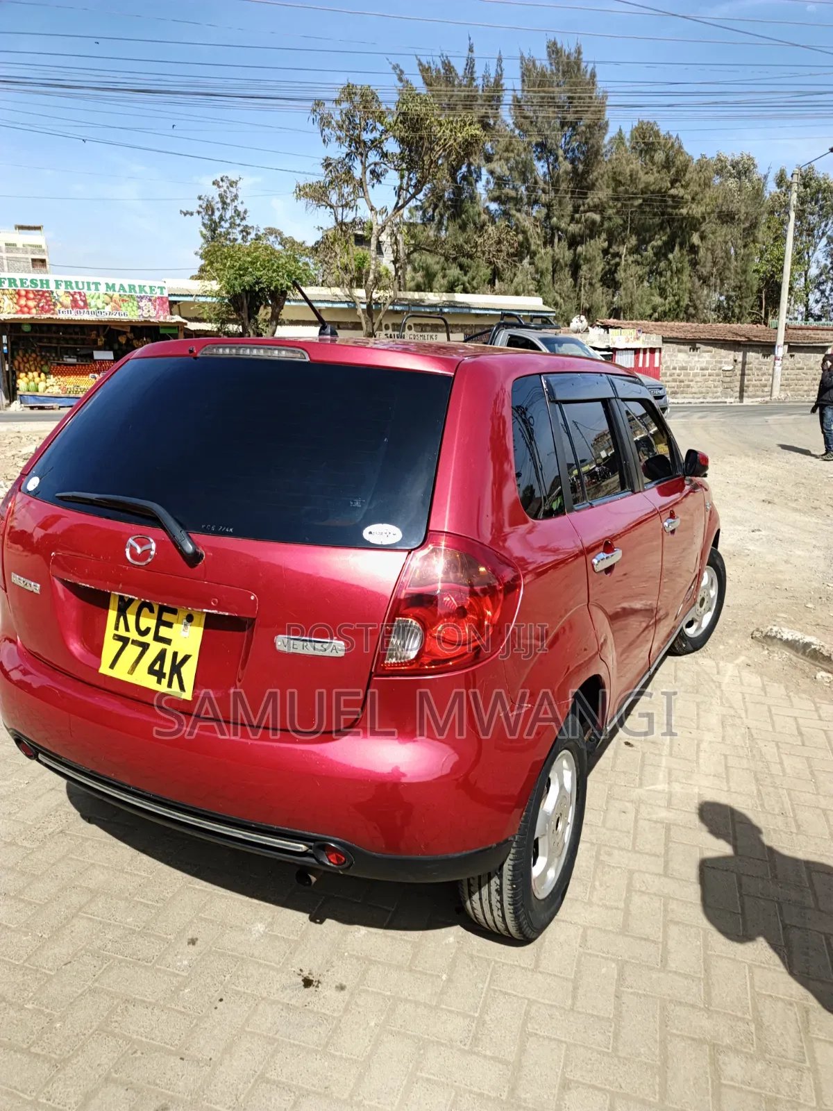 Mazda Verisa 2009 Maroon