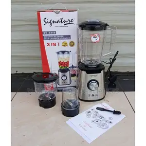 Signature 3 in 1 Blender 1.5L Multi-Purpose Kitchen Blender