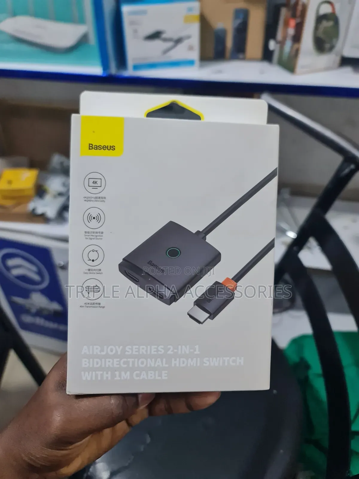 Baseus Bidirectional 2 in 1 , HDMI Splitter