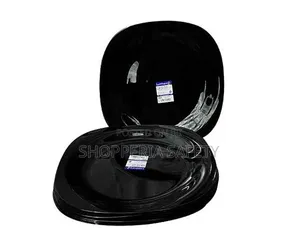 6bpcs Luminarc Black Plates