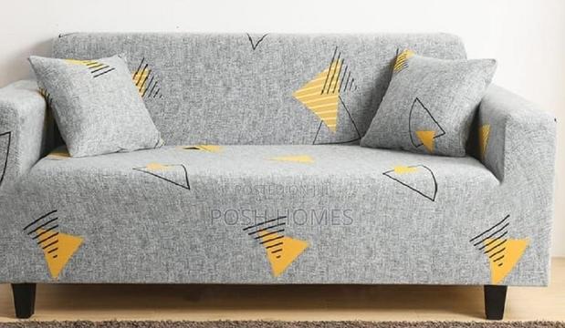 Polyester Stretcher Printed Seat Covers - main view