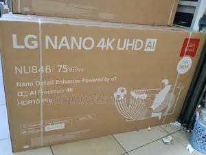 LG 75′′ 75nu840b6la Nano 4k Ai Smart TV