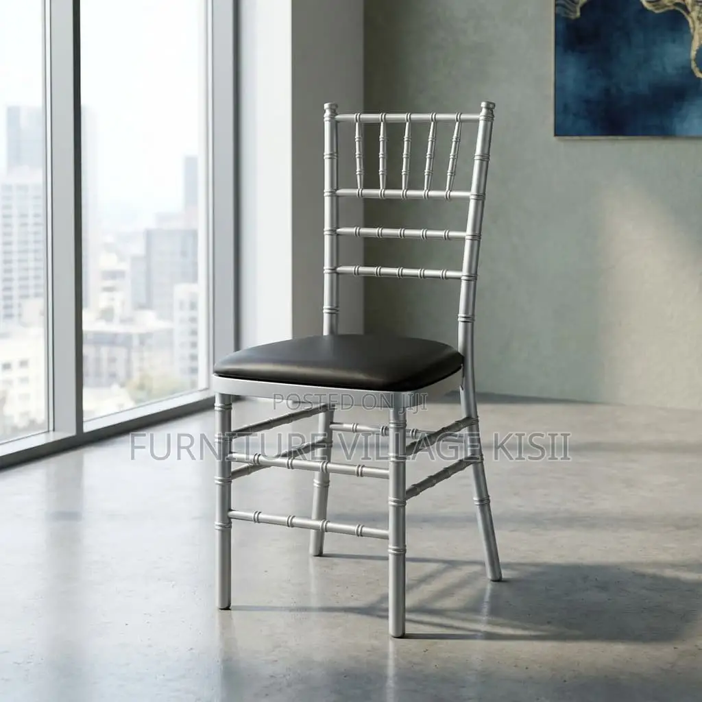 Silver Chiavari Event Chair