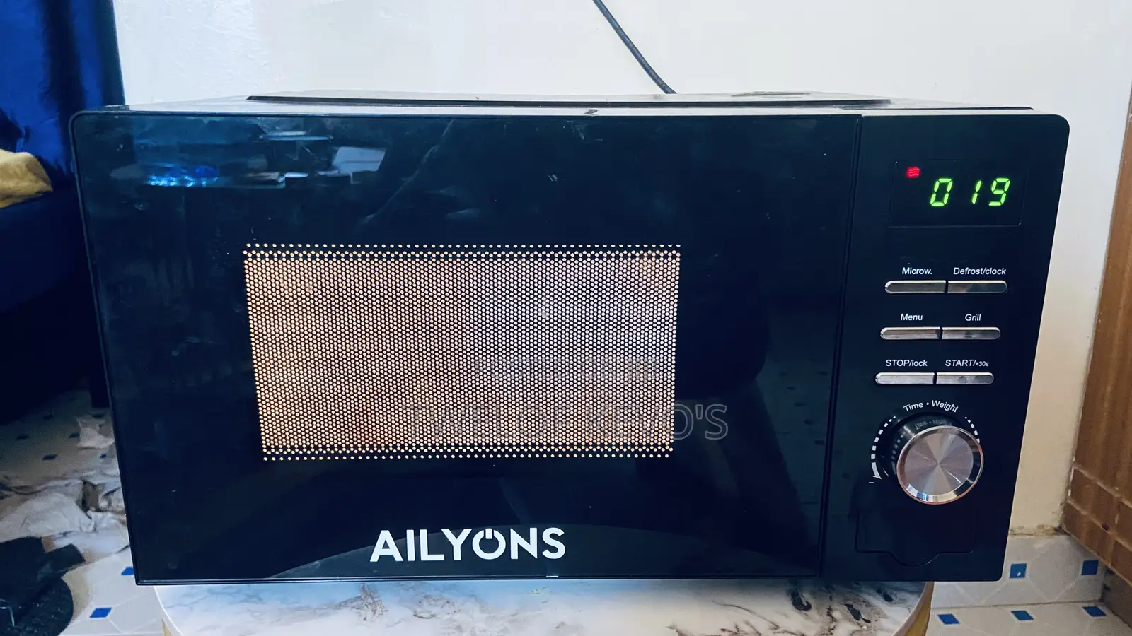 Microwave and Grill