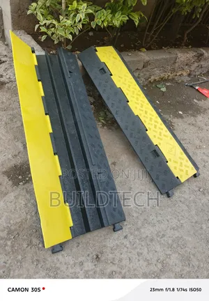 Heavy Duty Traffic Cable Ramp – 2 Channel Cable Protector