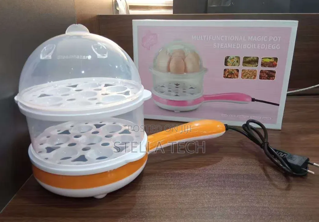 Egg Boiler Double With Handle