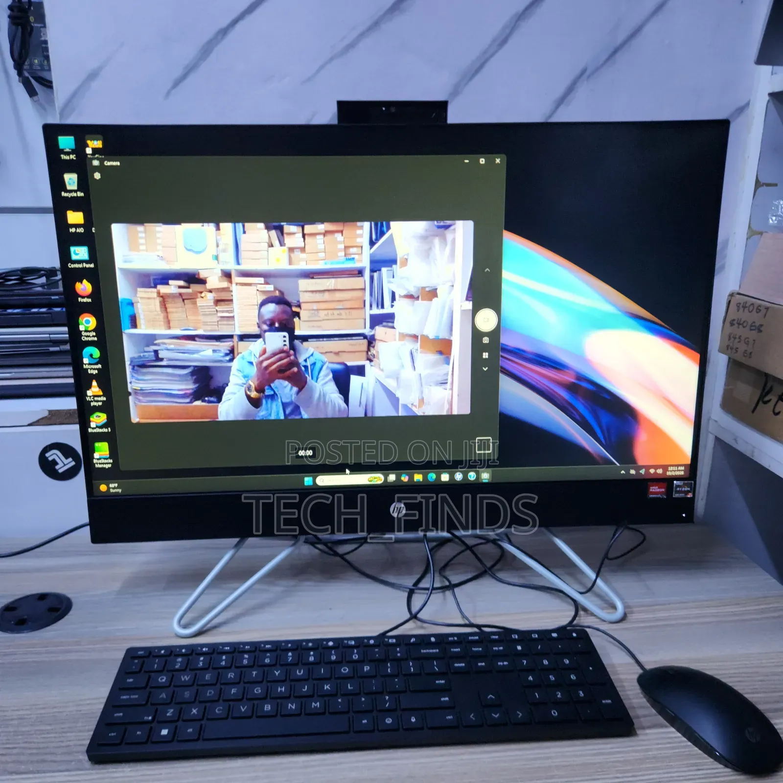 Desktop Computer HP AiO 27 16GB AMD Ryzen 7 SSD 1T