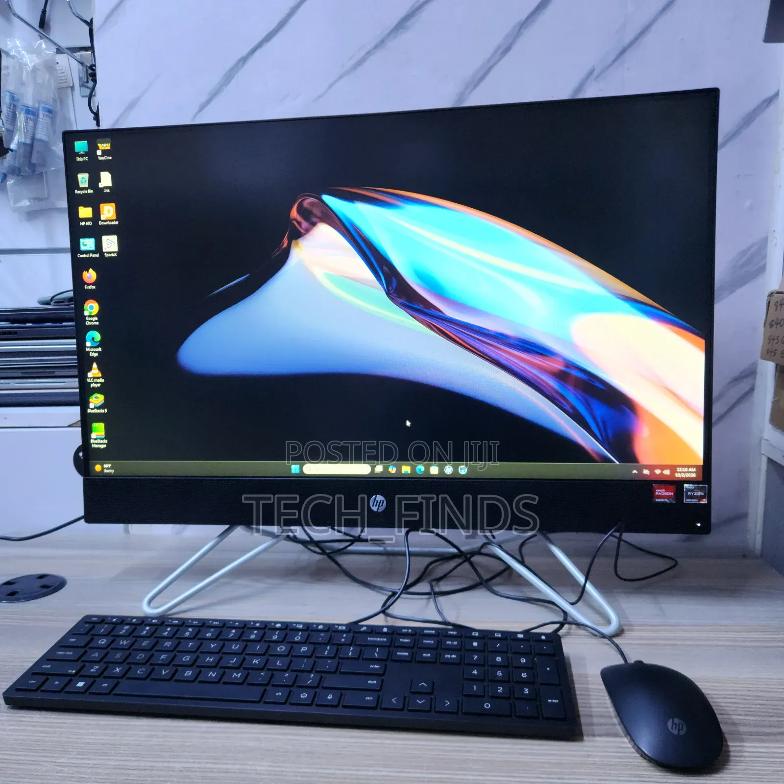 Desktop Computer HP AiO 27 16GB AMD Ryzen 7 SSD 1T